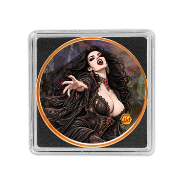 IconMint Bride of Dracula Holochrome™ Copper Round - CoinsTV