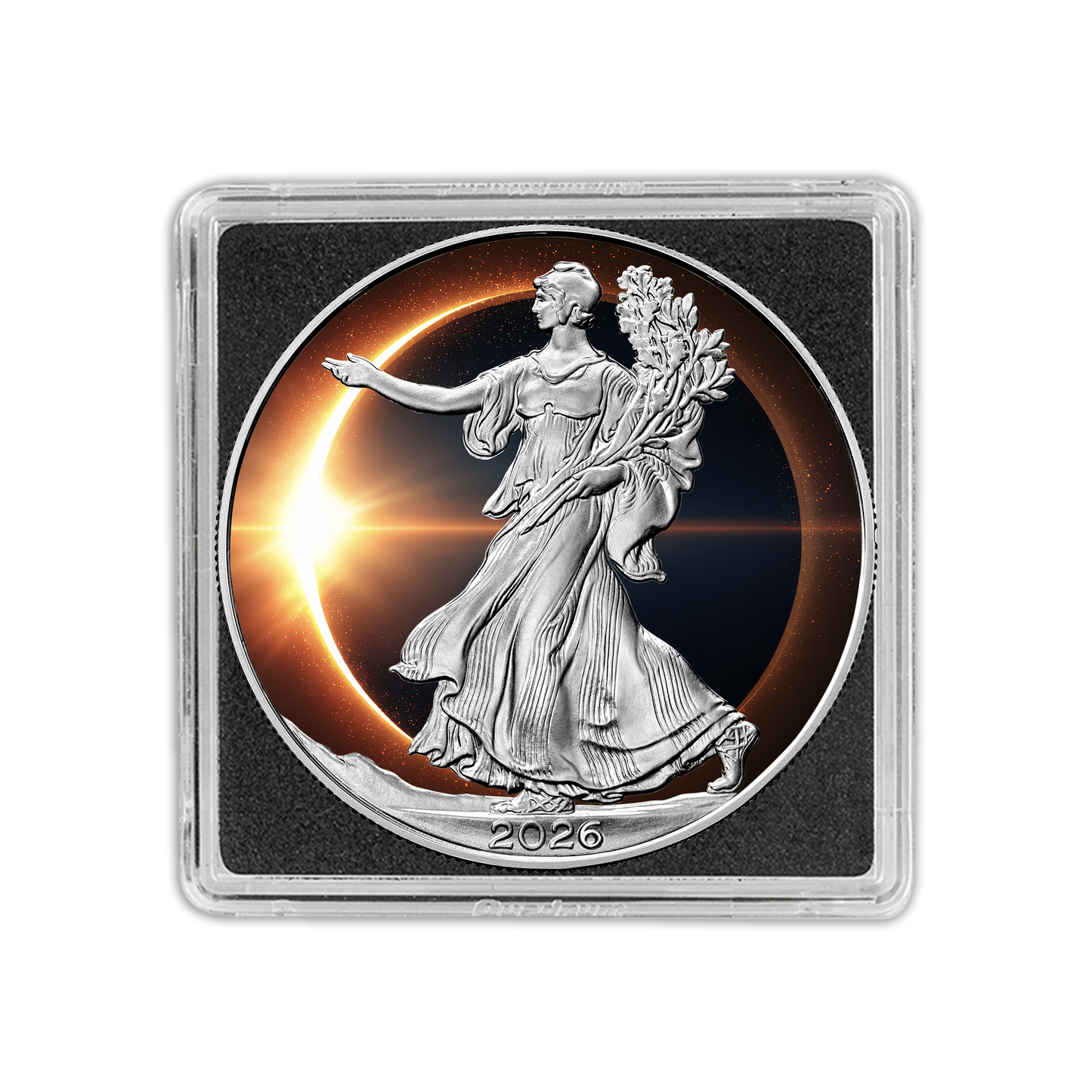 2026 Silver Eagle - Solar Eclipse