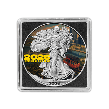 2026 Silver Eagle – Pittsburgh Coin Show Edition
