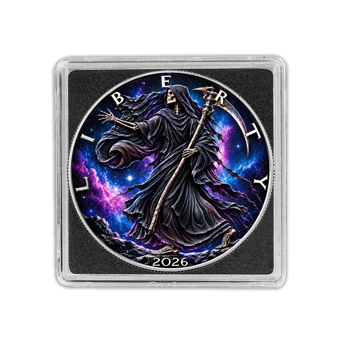 2026 Silver Eagle - Grim Reaper Edition - CoinsTV