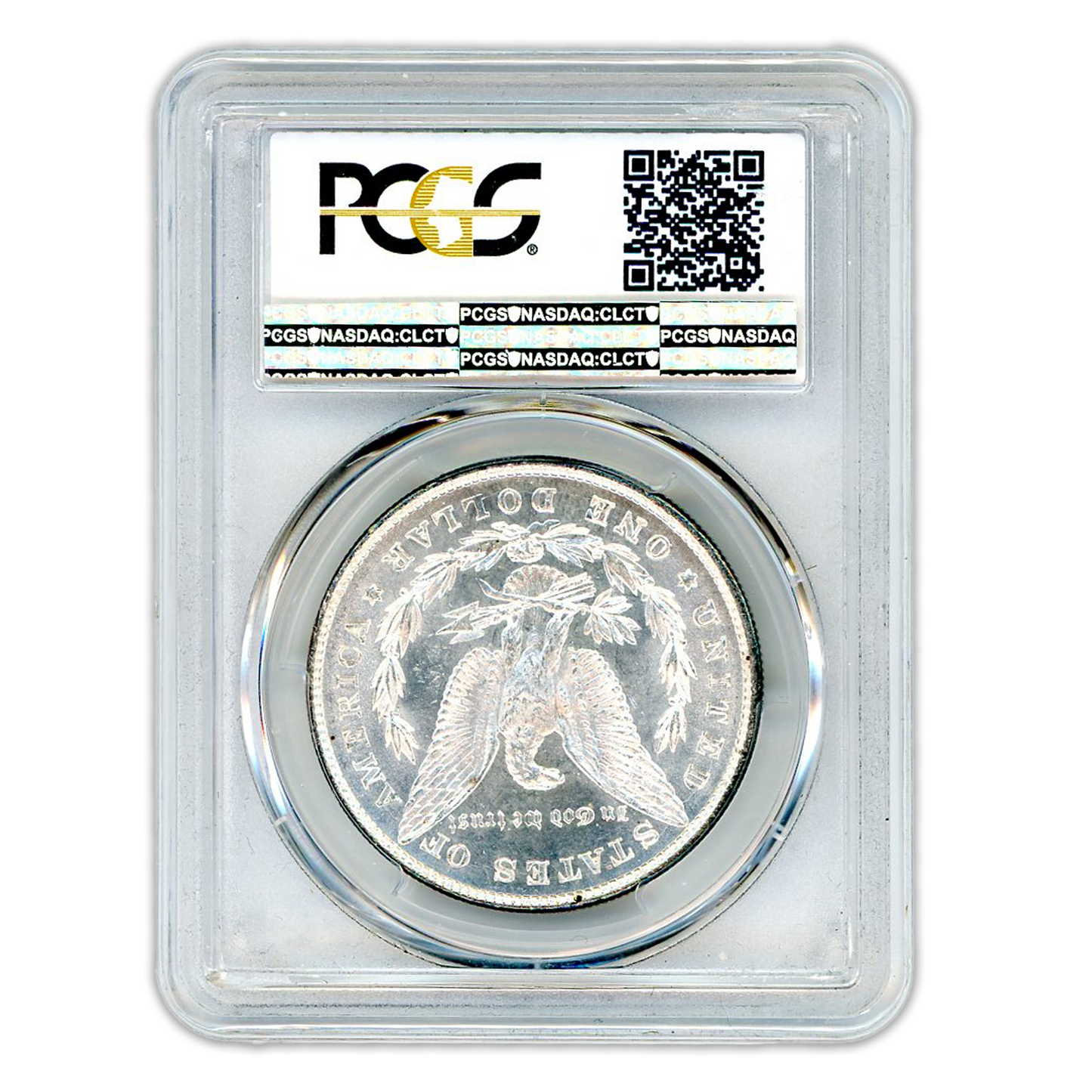 1878 Morgan Silver Dollar Philadelphia 8 Tailfeathers - PCGS MS62