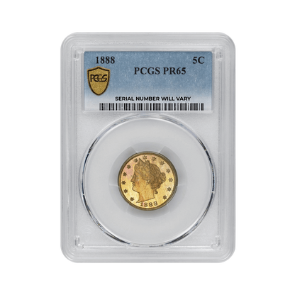 1888 Liberty Head Nickel - PCGS PR65 - CoinsTV