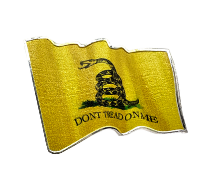 2024 Cameroon 3D Waving Dont Tread on Me Flag 1 oz Silver Coin - CoinsTV