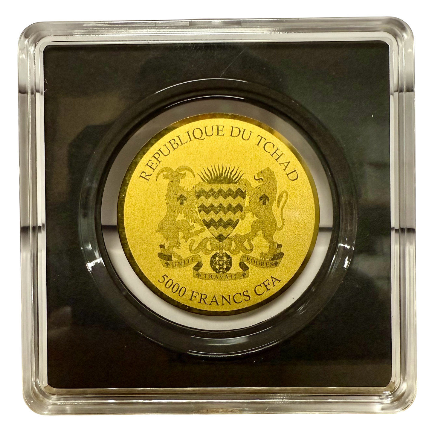 2022 Chad Big Five Grizzly Bear 1/200 oz Gold Coin