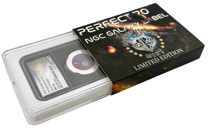 2022 Austria Extraterrestrial Life 0.26 OZ Silver & Niobium Coin NGC MS 70 Galaxy Label - CoinsTV