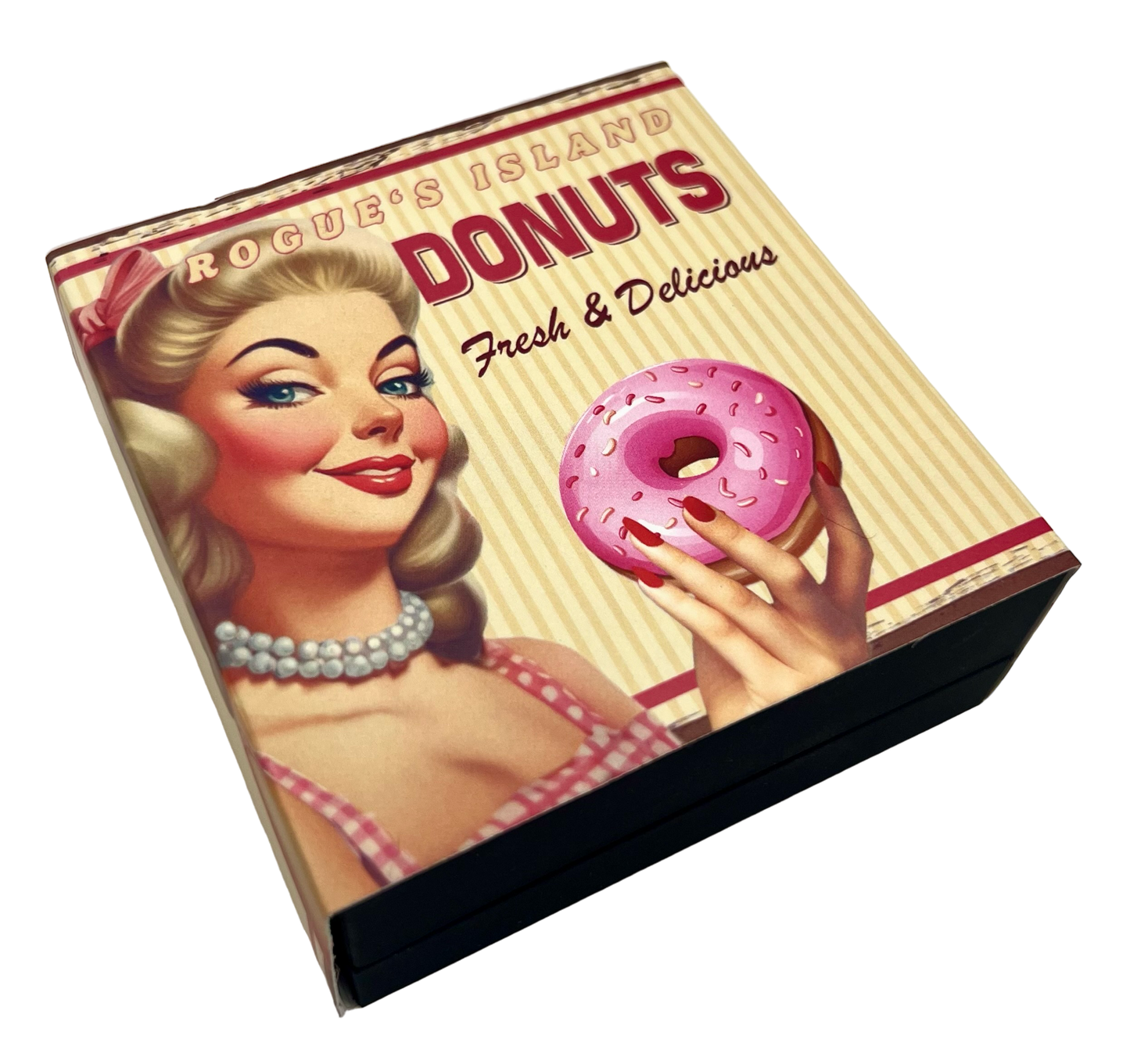 2024 Cameroon Pink Frosted Donut Shaped 1 oz Silver - CoinsTV