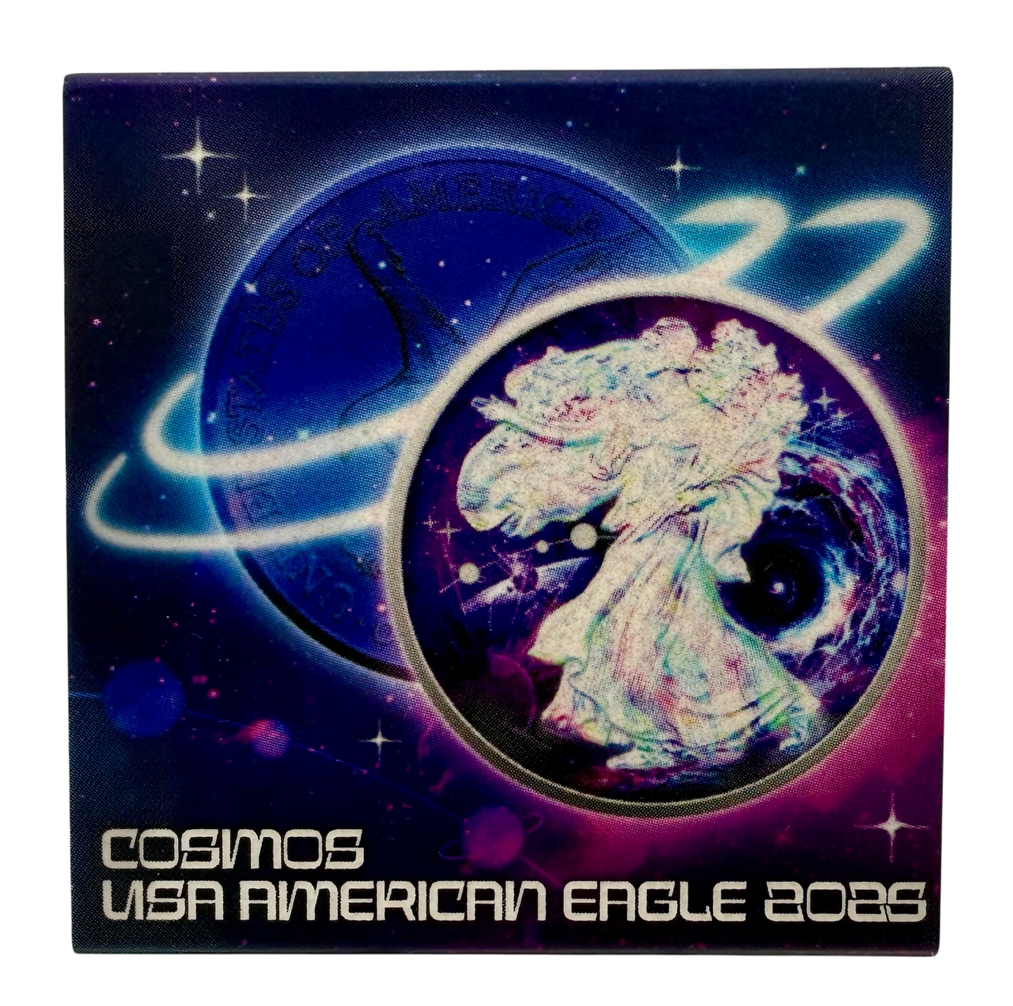 2025 U.S. Eagle Astronaut Hologram Edition 1 oz Silver Coin