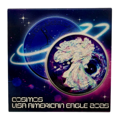 2025 U.S. Eagle Astronaut Hologram Edition 1 oz Silver Coin