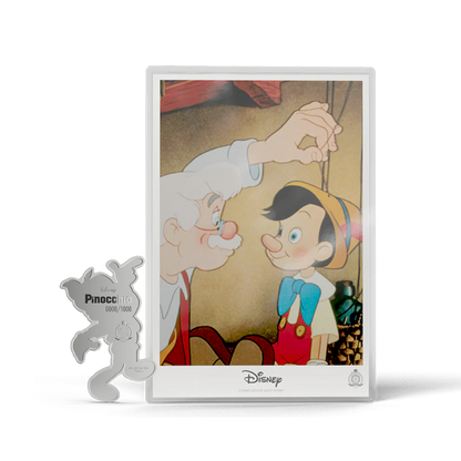 Disney Classic Collection - Pinocchio 0.91 oz Silver Coin Agoro - CoinsTV