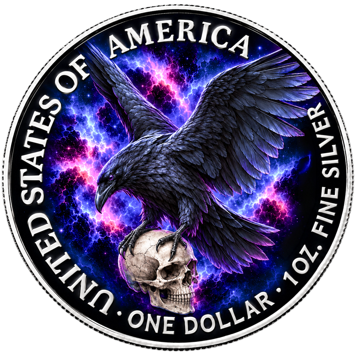 2026 Silver Eagle - Grim Reaper Edition - CoinsTV