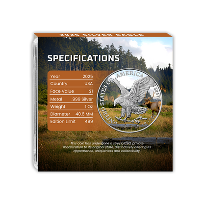2025 Silver Eagle - Redwood National and State Parks - National Parks Series