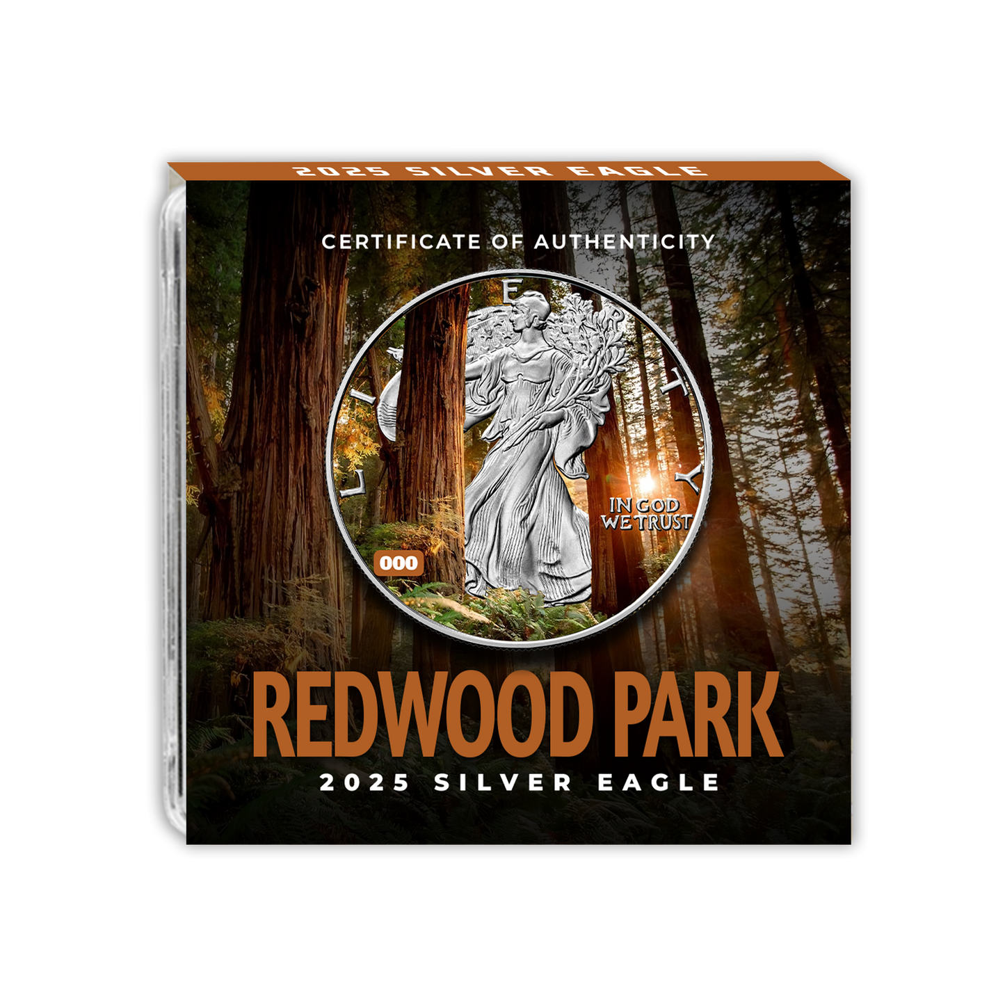 2025 Silver Eagle - Redwood National and State Parks - National Parks Series