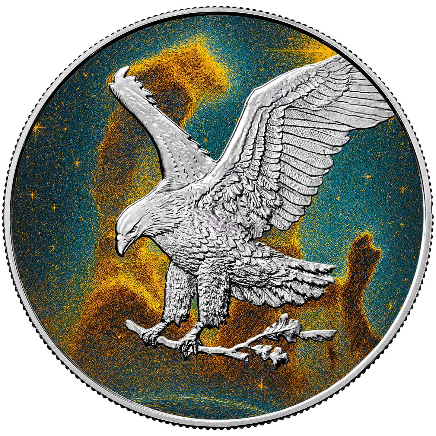 2025 Chromatics Silver Eagle - Hubble Space Telescope Edition - CoinsTV