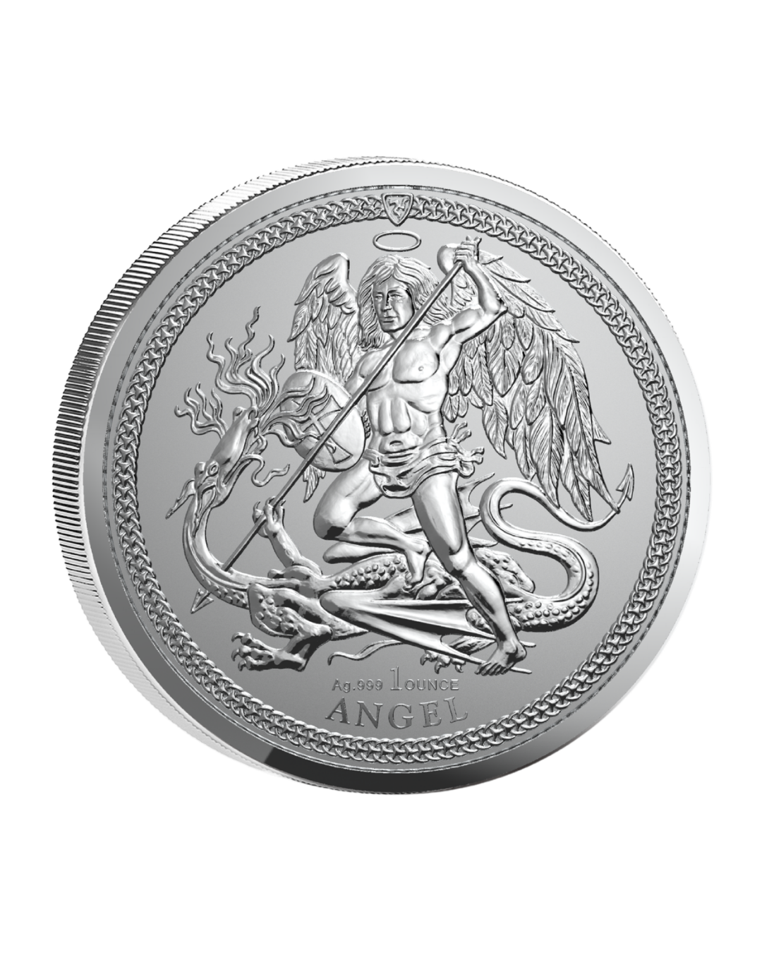2026 Isle of Man Angel Reverse Proof 1 oz Silver Coin 2pc Set