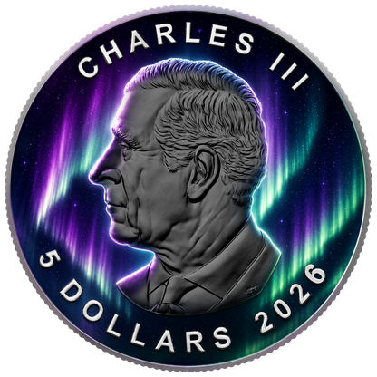 2026 Maple Leaf - Aurora Borealis Edition