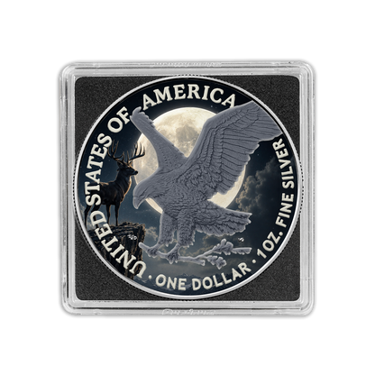 2026 Silver Eagle - Full Buck Moon Edition