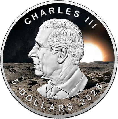 2026 Mercury Maple Leaf - Planets of the Solar System Series