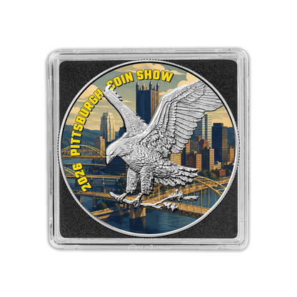 2026 Silver Eagle – Pittsburgh Coin Show Edition