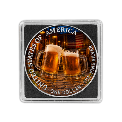 2026 Silver Eagle – American Beer Day Edition - CoinsTV
