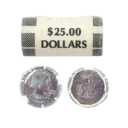 1979-P Susan B Anthony Original Bank Wrapped BU Roll of 25