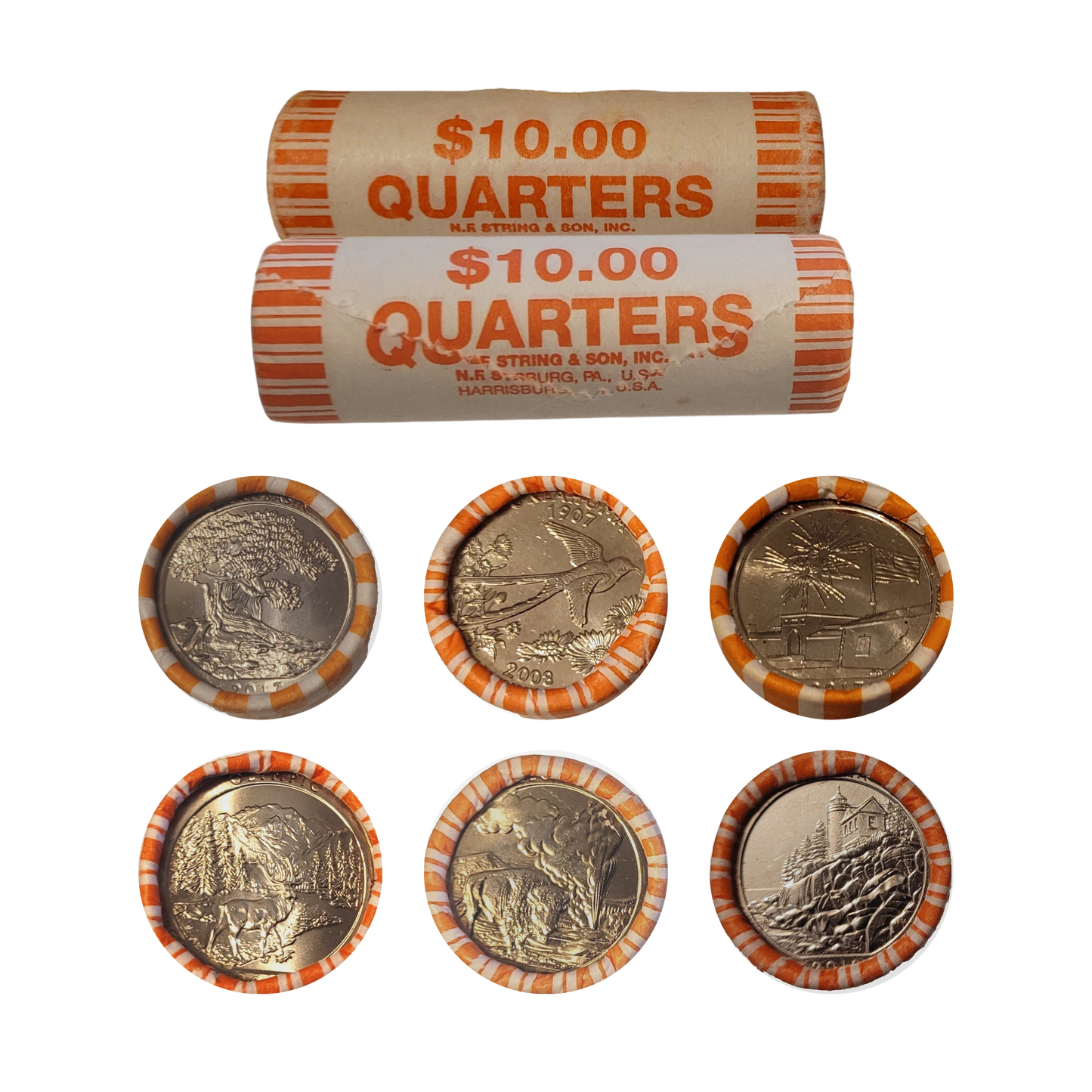 Quarter Roll Uncirculated Grab Bag