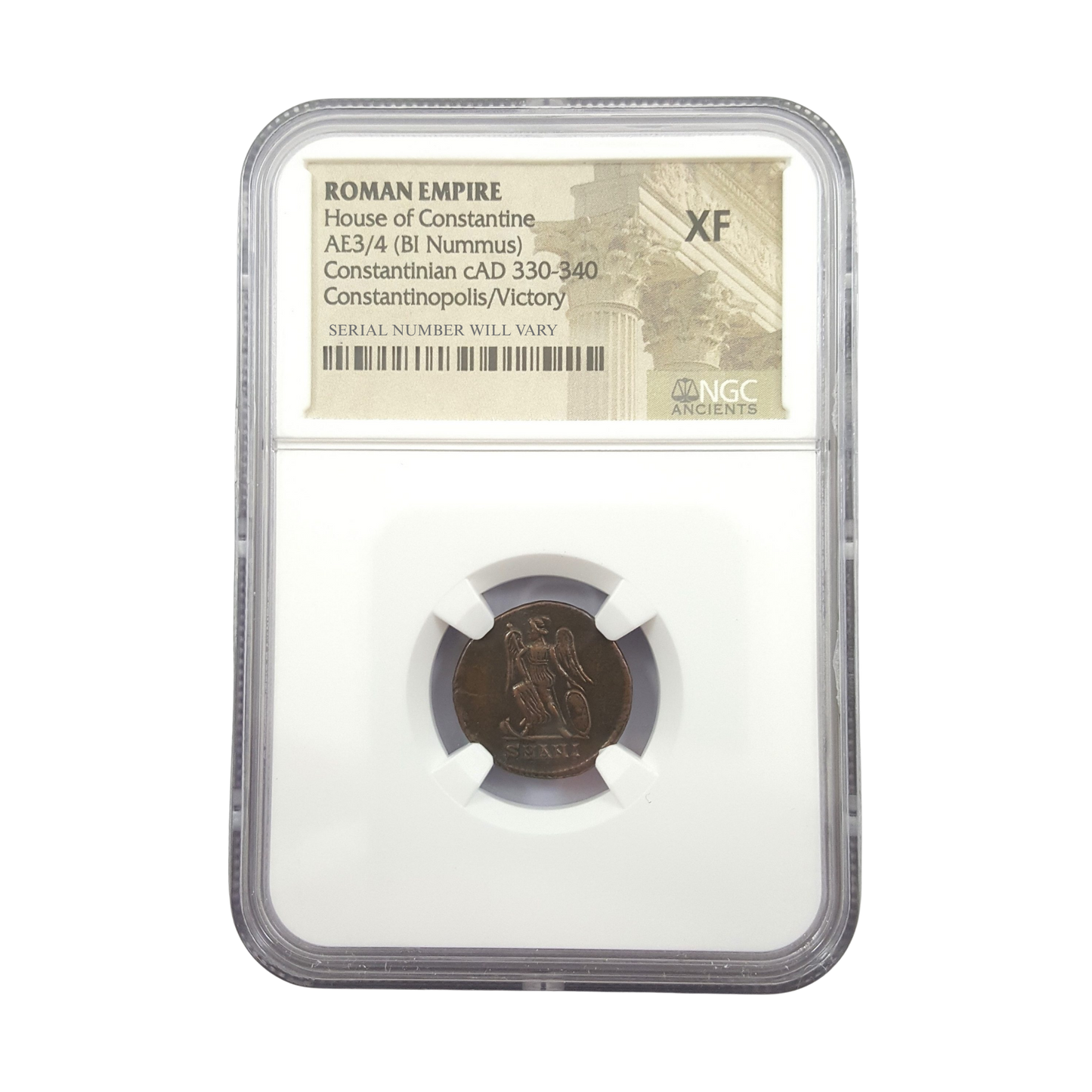 Roman AE of Constantinopolis AD 330-346 - NGC XF