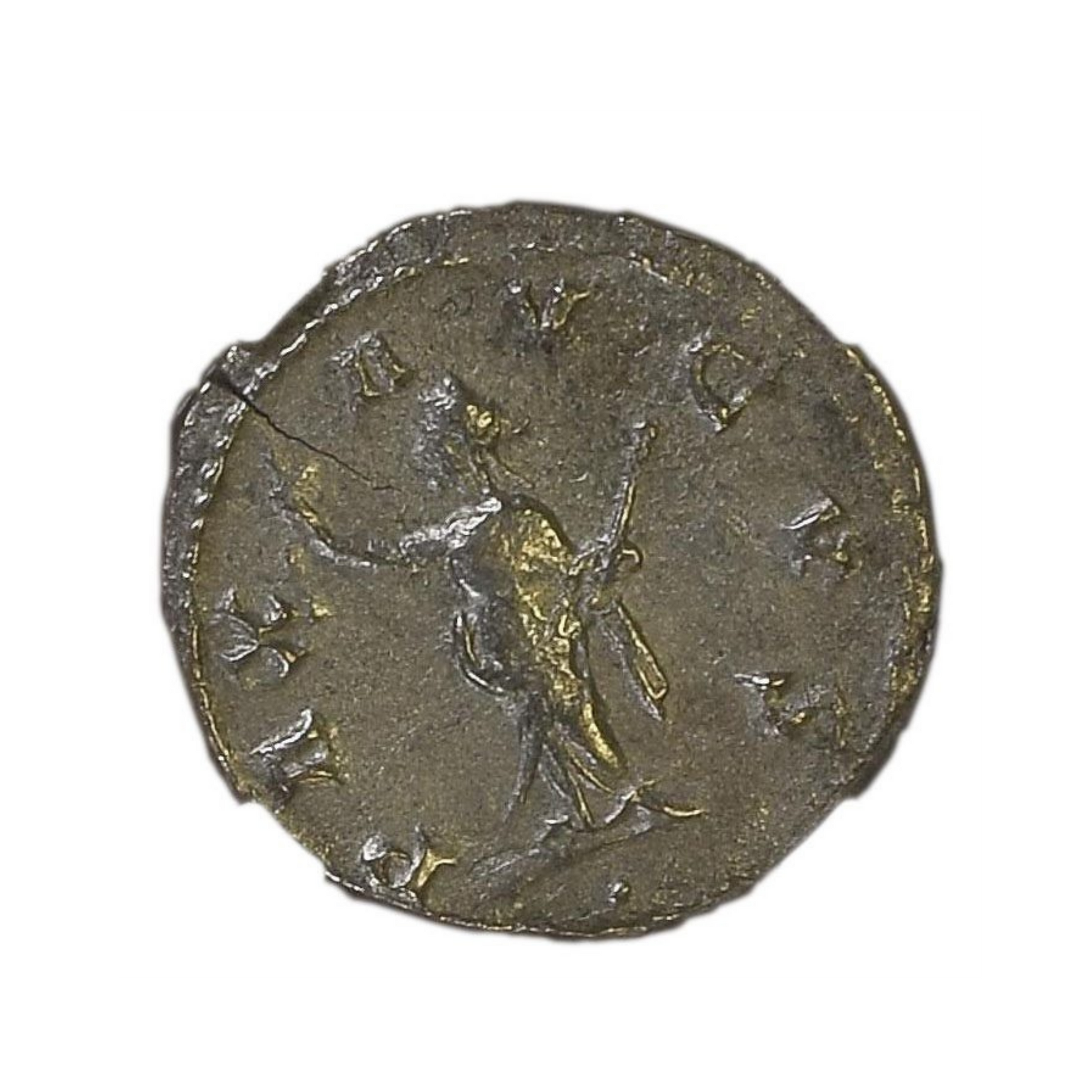 Roman Silver Antoninianus of Trebonianus Gallus (AD 251-253) - NGC F - CoinsTV