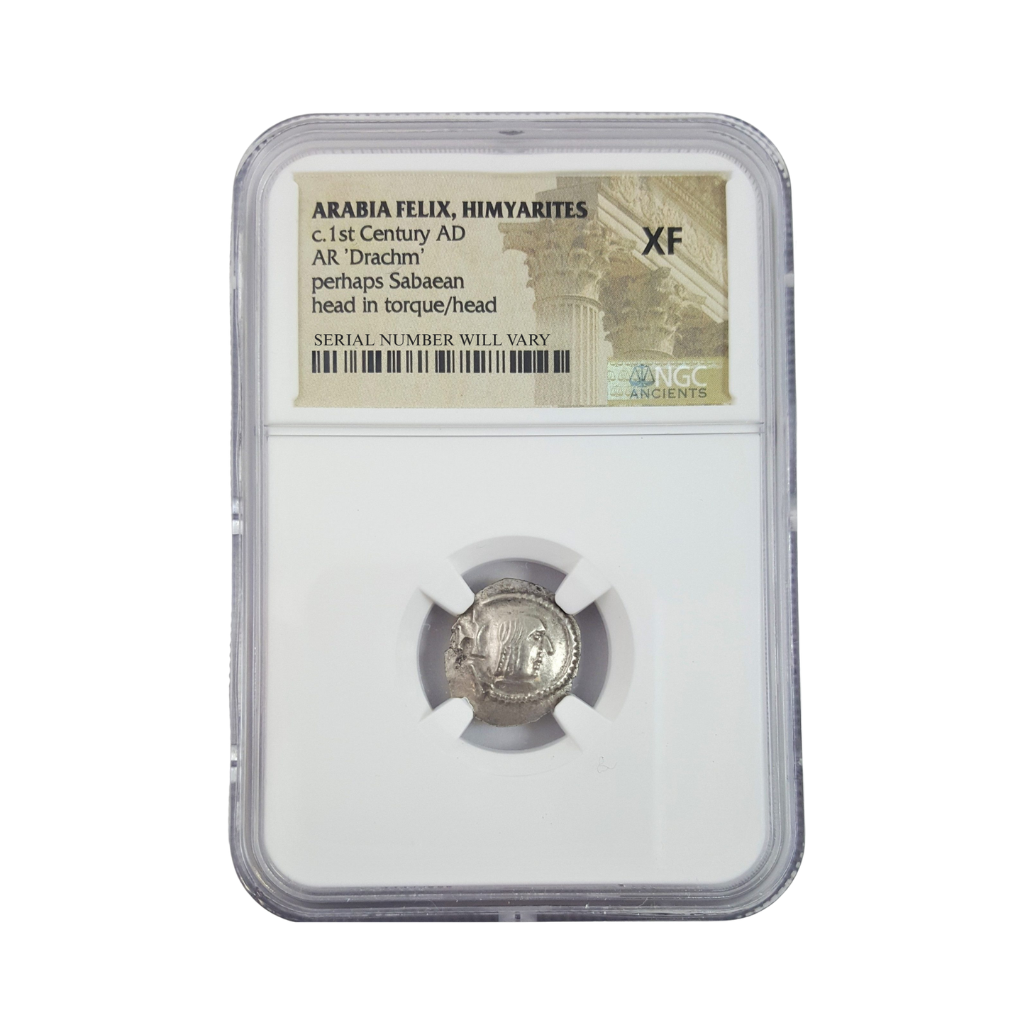 Ancient Roman Silver - Arabia Felix Himyarites 1st Century - NGC XF - CoinsTV
