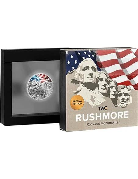 2025 Ghana Mount Rushmore Special Edition 2 oz Silver Coin - CoinsTV