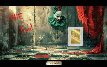 2026 Liberia Tarot Card - The Fool 1/1000 oz Gold Coin in Card