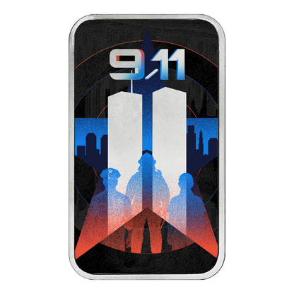 2025 Chromatics Remember the Fallen – 9/11 Silver Eagle & Bar Set
