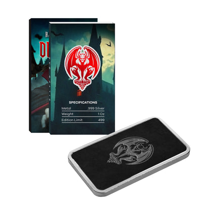 2025 Halloween Series - Silver Eagle & Bar Set - Vampire Edition