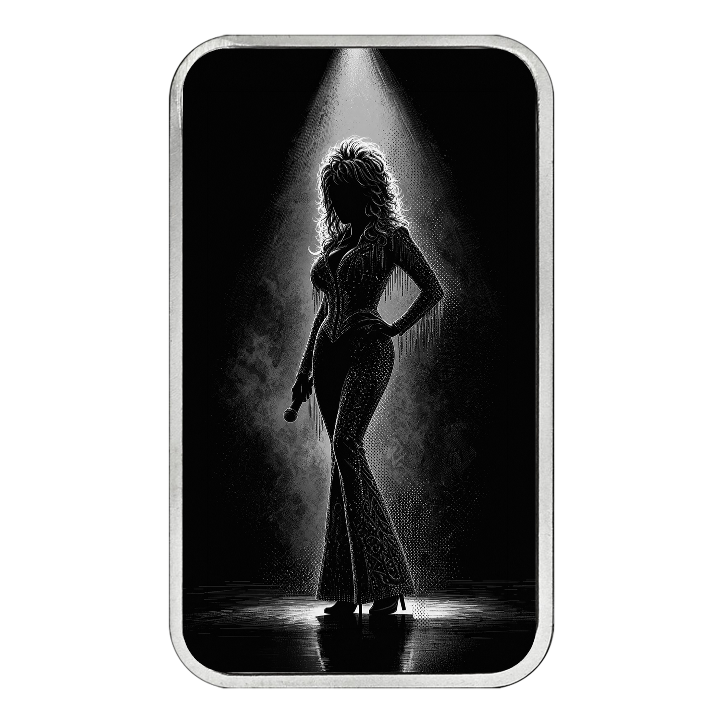 Rhinestone Queen 1 oz Silver Bar Edition