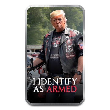 Identify As Armed 1 oz Silver Bar