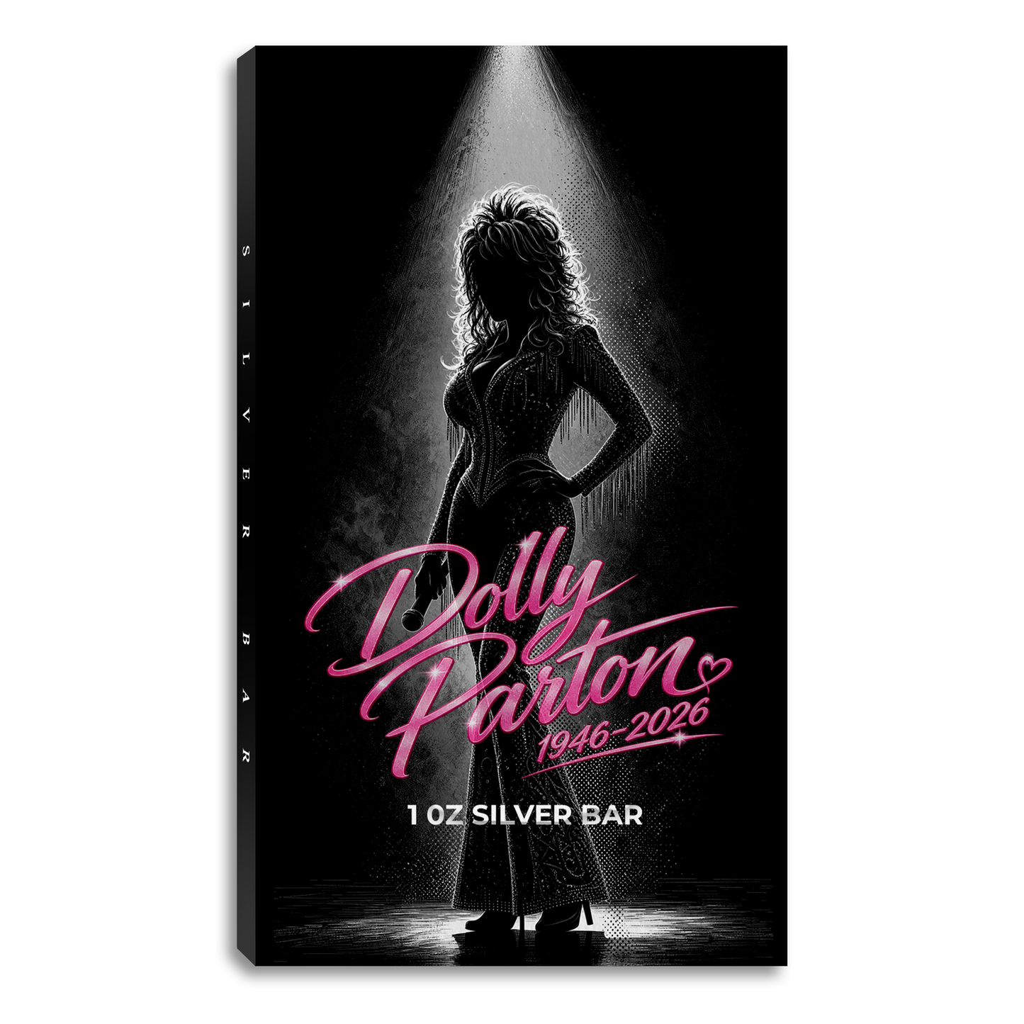 Rhinestone Queen 1 oz Silver Bar Edition