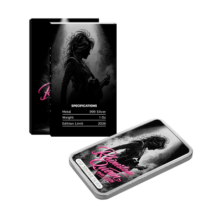 Rhinestone Queen 1 oz Silver Bar Edition