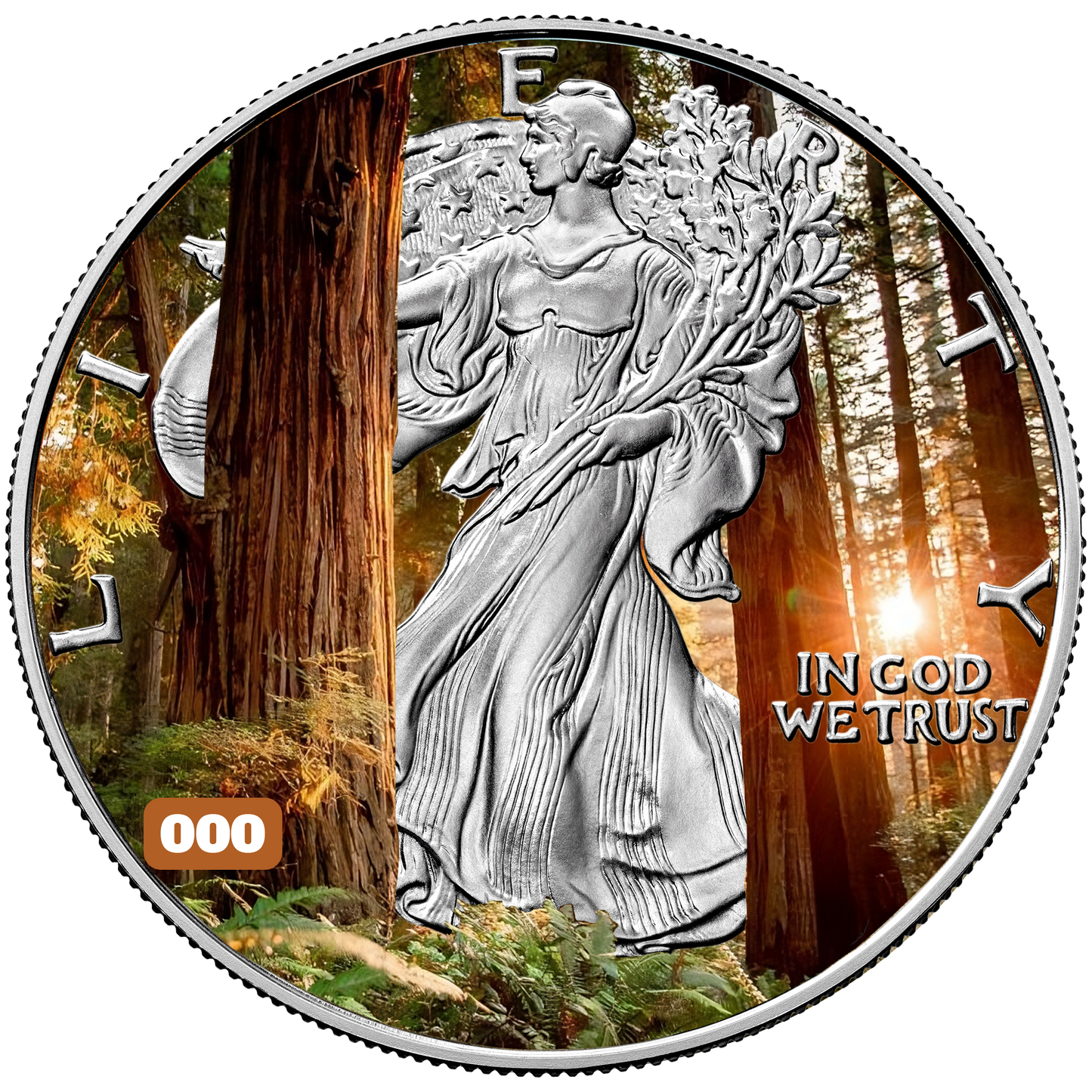 2025 Silver Eagle - Redwood National and State Parks - National Parks Series