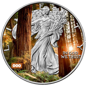 2025 Silver Eagle - Redwood National and State Parks - National Parks Series
