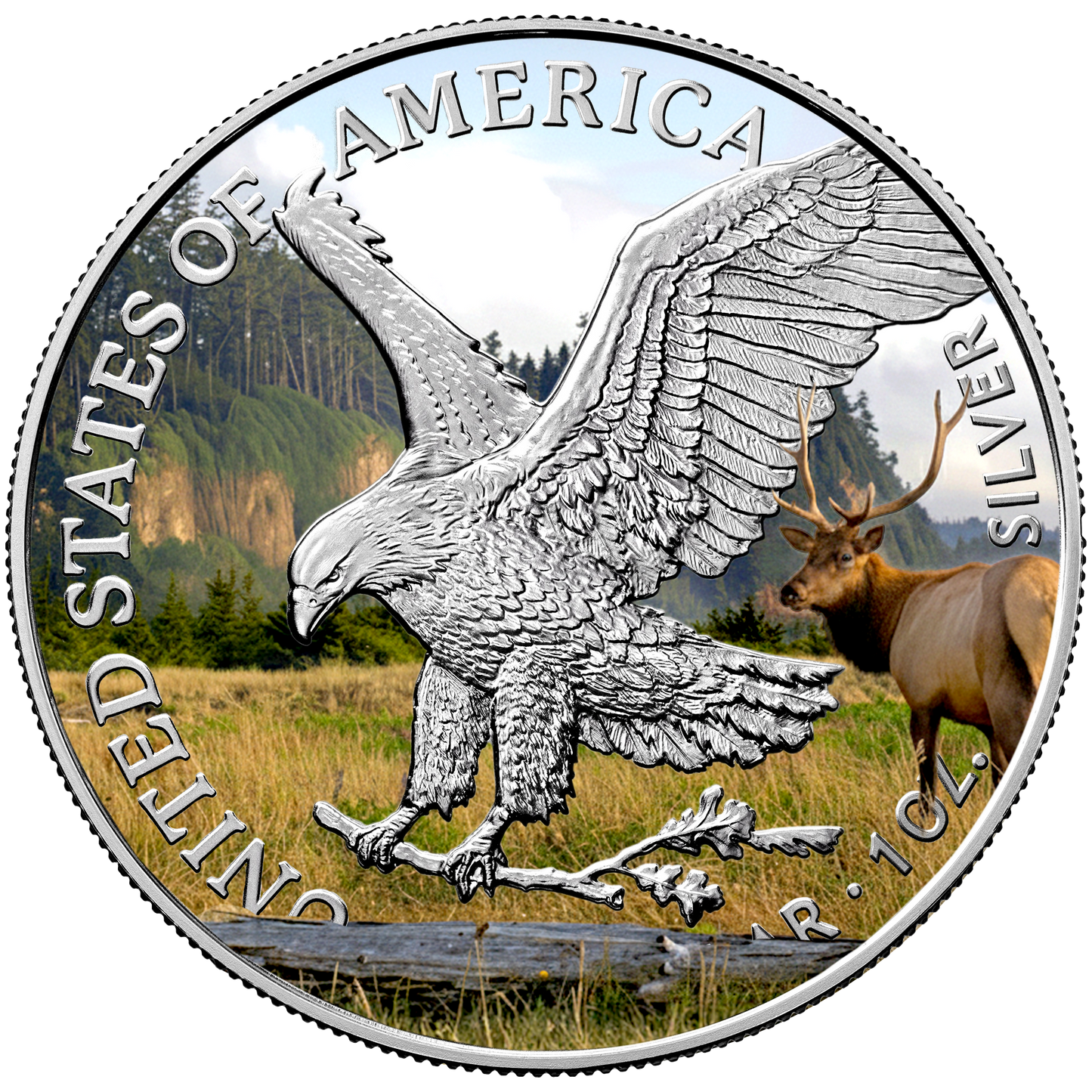 2025 Silver Eagle - Redwood National and State Parks - National Parks Series