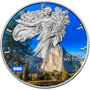 2025 Silver Eagle – Yosemite - National Parks Series