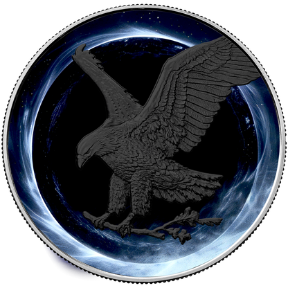 2024 Silver Eagle - Black Hole Star Privy Edition - CoinsTV