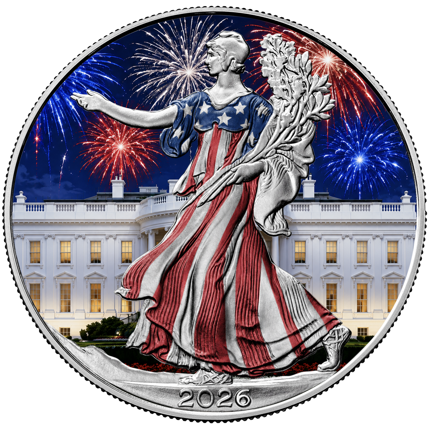 2026 Silver Eagle - Flag Day Edition