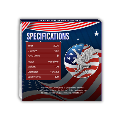2026 Silver Eagle - Flag Day Edition