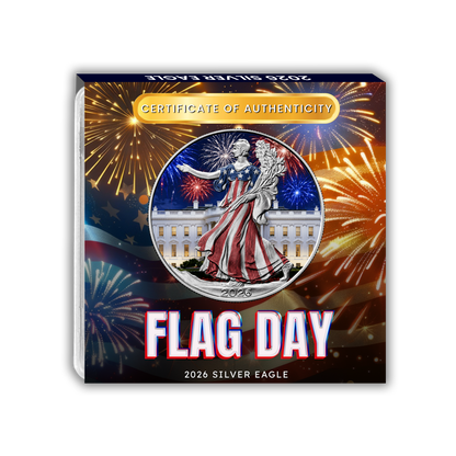 2026 Silver Eagle - Flag Day Edition