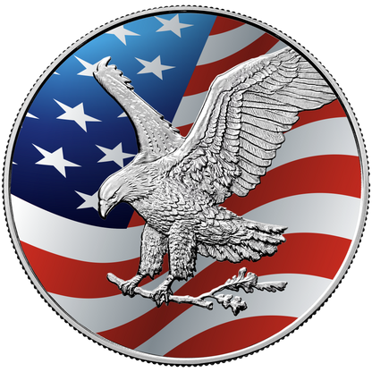 2026 Silver Eagle - Flag Day Edition