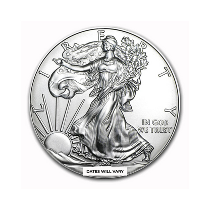 Silver Eagle Brilliant Uncirculated Grab Bag - CoinsTV