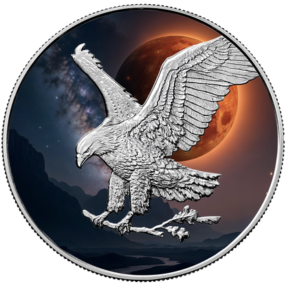 2025 Chromatics Total Lunar Eclipse Silver Eagle