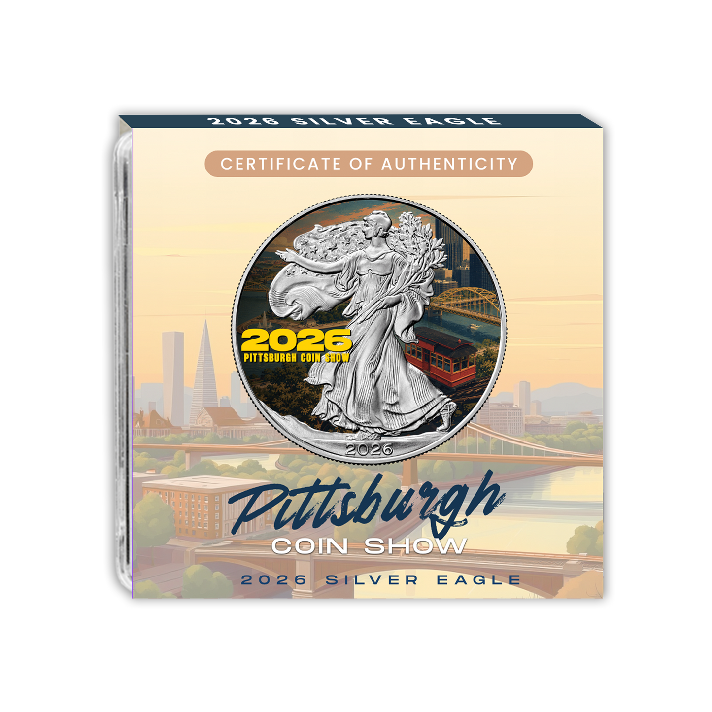 2026 Silver Eagle – Pittsburgh Coin Show Edition