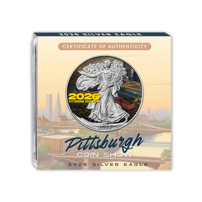 2026 Silver Eagle – Pittsburgh Coin Show Edition