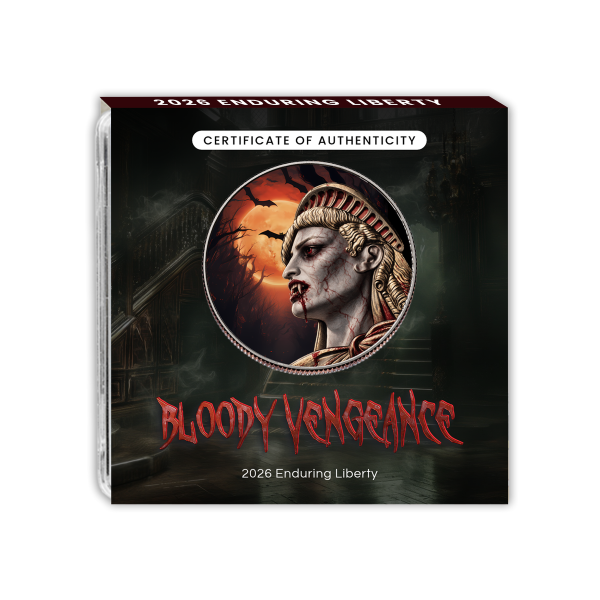 2026 Half Dollar - Bloody Vengeance Edition - CoinsTV